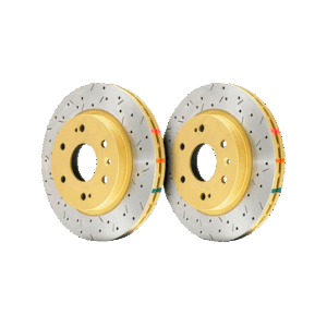 DBA Drilled and Slotted 4000 XS Brake Rotor