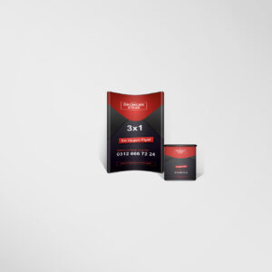 3x1 Düz Örümcek Stand