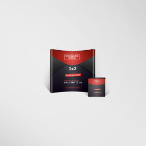 3x2 Düz Örümcek Stand