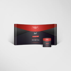 3x7 Düz Örümcek Stand