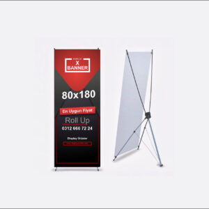 80x180 X Banner